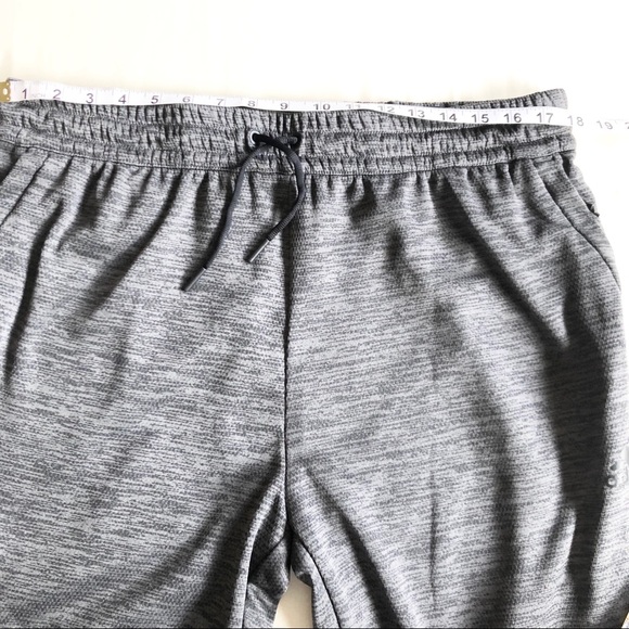 NWT-Adidas Ankle-Zip Fleece Jogger Pants Gray XL - Picture 7 of 10